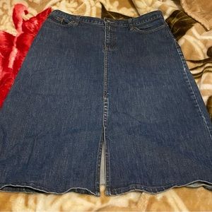 GAP Jean Denim Skirt